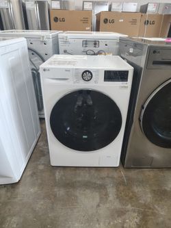2.4 cu ft Smart wifi Enabled Compact Front Load Washer with Built in 0