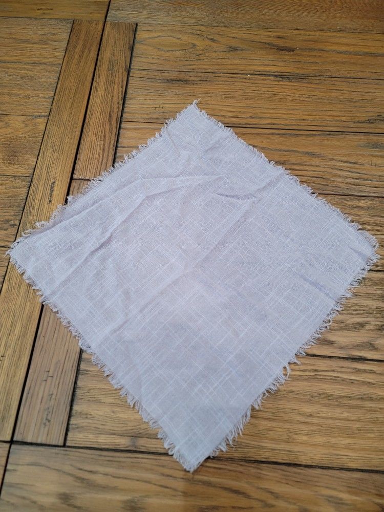 18 Lavendar Center Piece Squares 18 x 18 Inches 100% Cotton