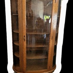 Antique Curio Cabinet 