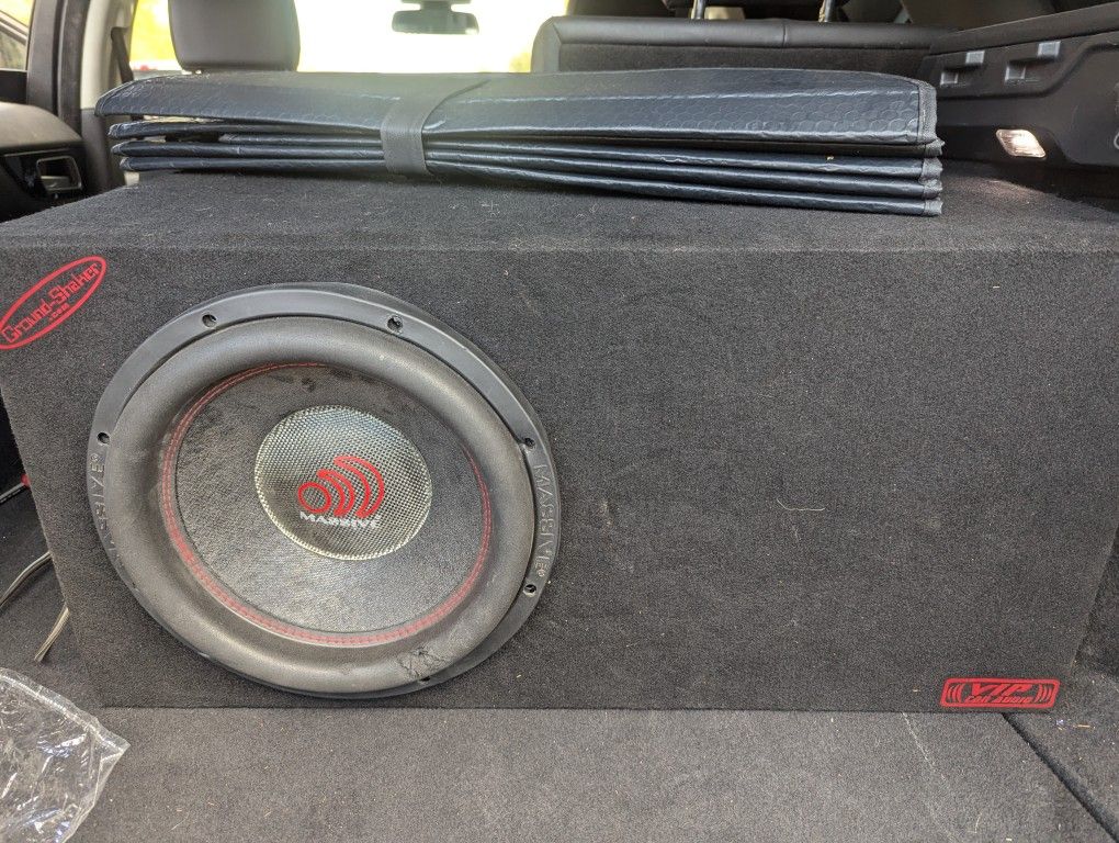 Massive Audio Hippo Xl 12 Massive Subwoofer Massive Audio 12 Inch