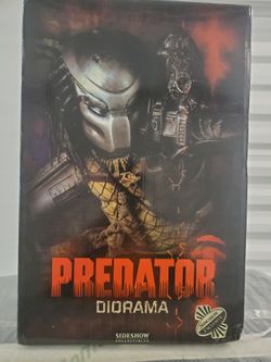 SIDESHOW PREDATOR: EXCLUSIVE POLYSTONE DIORAMA STATUE MAQUETTE Bust Alien