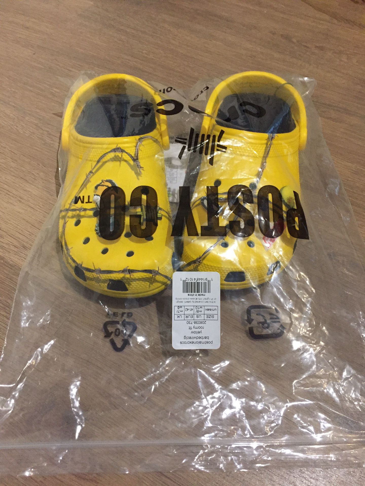 Post Malone x Crocs size 8 ds