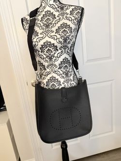 Black H-Logo Crossbody Bag (GM Style)
