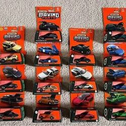 MATCHBOX COLLECTION with moving parts and collectors