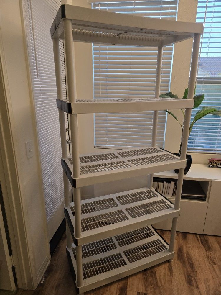 Shelving Unit 5 Tier For Garage Storage 