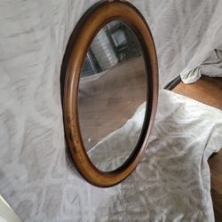 Vintage Oval Mirror