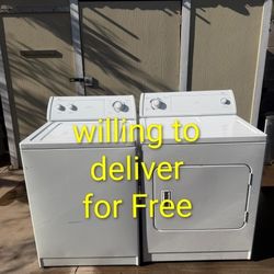 Whirlpool Heavy Duty Washer And Electric Dryer Set