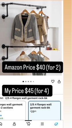 Industrial clothing racks