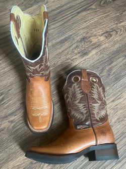 Red Diamond Cowboy Boots