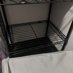 Reisenthel brand storage bins with zipper and  meta Rack