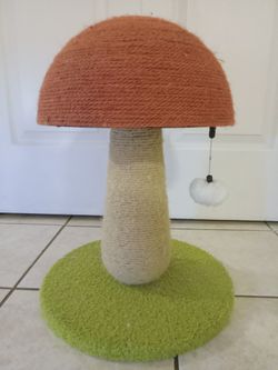 Mushroom Cat Scratcher
