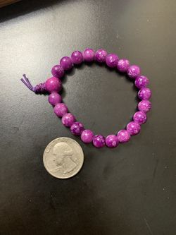 Purple Stretch Bracelet