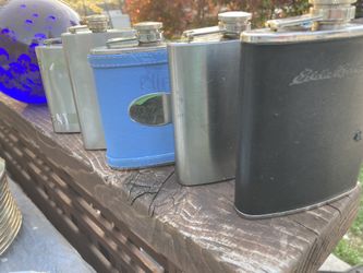 Assortment Of Flasks