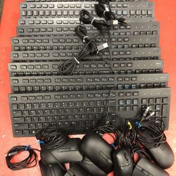 Dell Keyboard With Dell Mouse