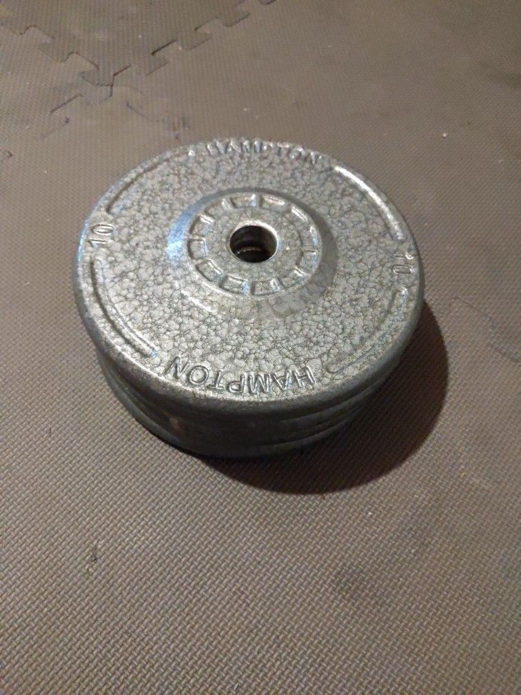 10 lb 1" Weight Plates