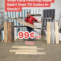 Vinyl Click Flooring - 99¢ s/f & up🔥🔥