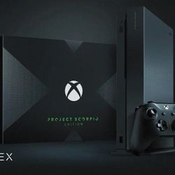 Xbox One X Project Scorpio 