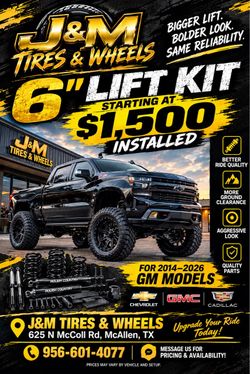 6 INCH LIFTS