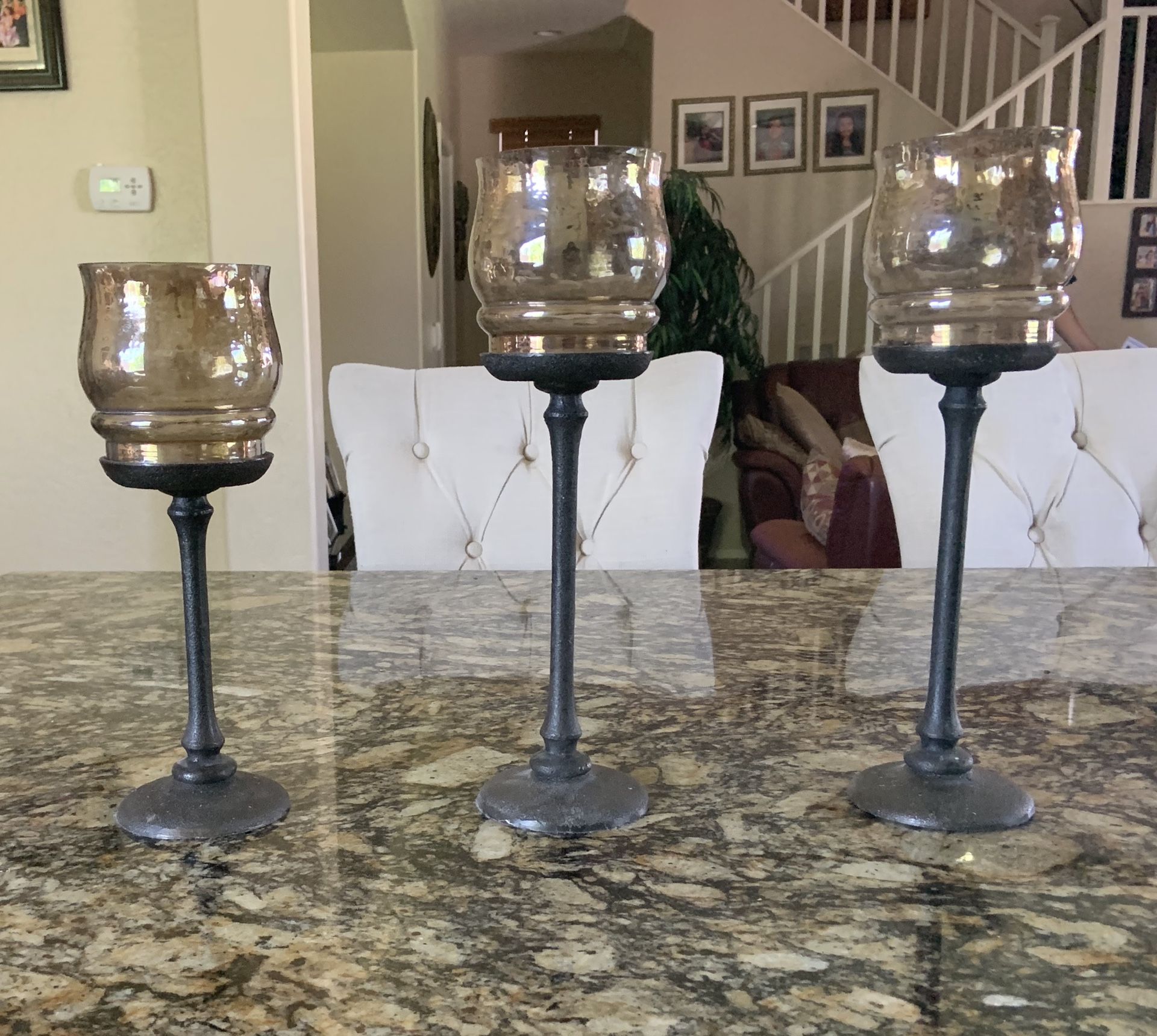 Candle holders set