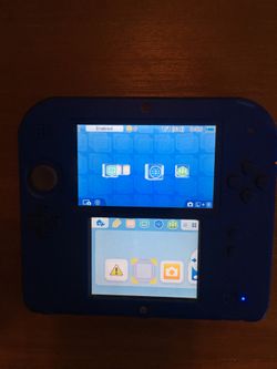 Nintendo 2ds blue