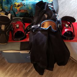 Ride Snowboard 147. Oakley Goggles. NorthFace Denali. Burton Boots.