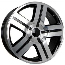 22” Silver Machine Texas Edition 6x139.7