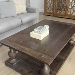 Large Wood Coffee Table