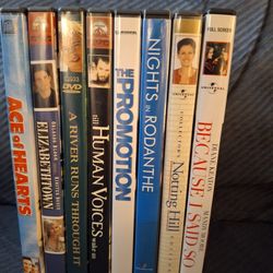 Lot Of 8 DVDs,  Drama, Etc. $39.95, OBO. 