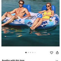 Inflatable 2 Person River Tube