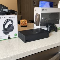XBOX SERIES S 1TB SSD & TURTLE BEACH STEALTH 500 WIRELESS BT HEADSET