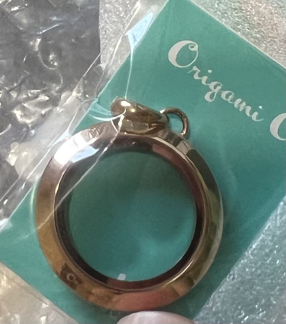 NEW Genuine Origami Owl GOLD TONE TWIST LIVING LOCKET BASE ONLY New Jewelry