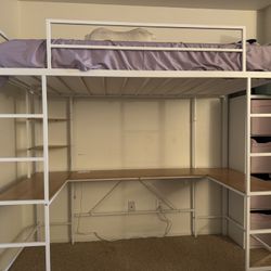 Bunk Bed with Desk