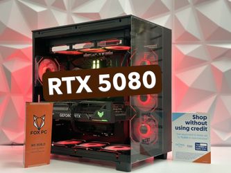 FOX 68 - FINANCE AVAILABLE |  FOX GAMING PC INTEL I9-14900K | NVIDIA RTX 5080 (16 ) GRAPHICS CARD | 32 GB DDR5 RAM | 2 TB NVME SSD | WIN 11.