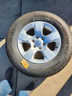 Spare on rim for RAM 1500