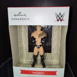 WWE Ornament The Rock #3 Of 3 