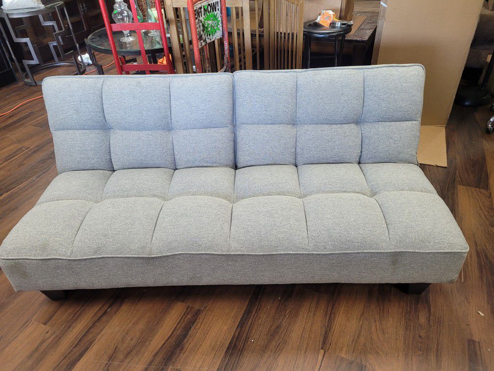 Grey Futon Sofa Bed