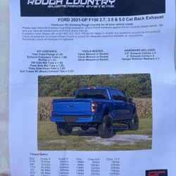 Rough Country Dual Cat Back Exhaust