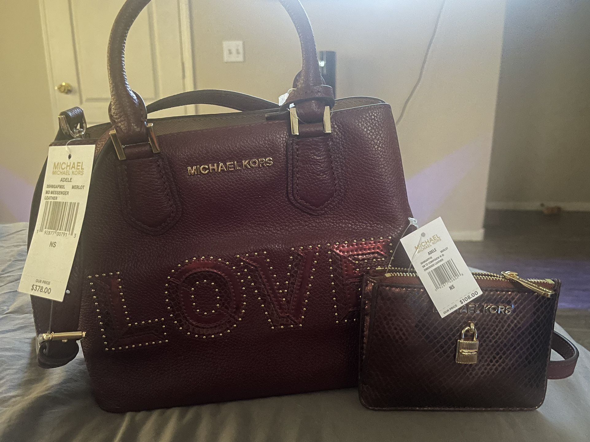 Mk New Hand Bag And Wallet OBO