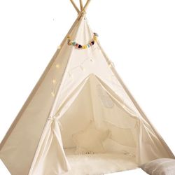 Teepee Tents Set Of 3 For Glamping Sleepover Party