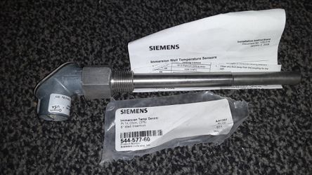 New Siemens immersion temp sensor