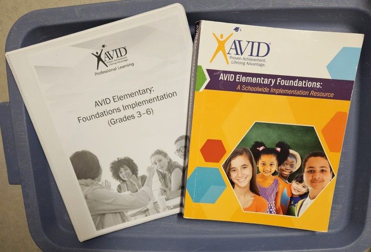 AVID Elementary Foundations Books, Both For $1