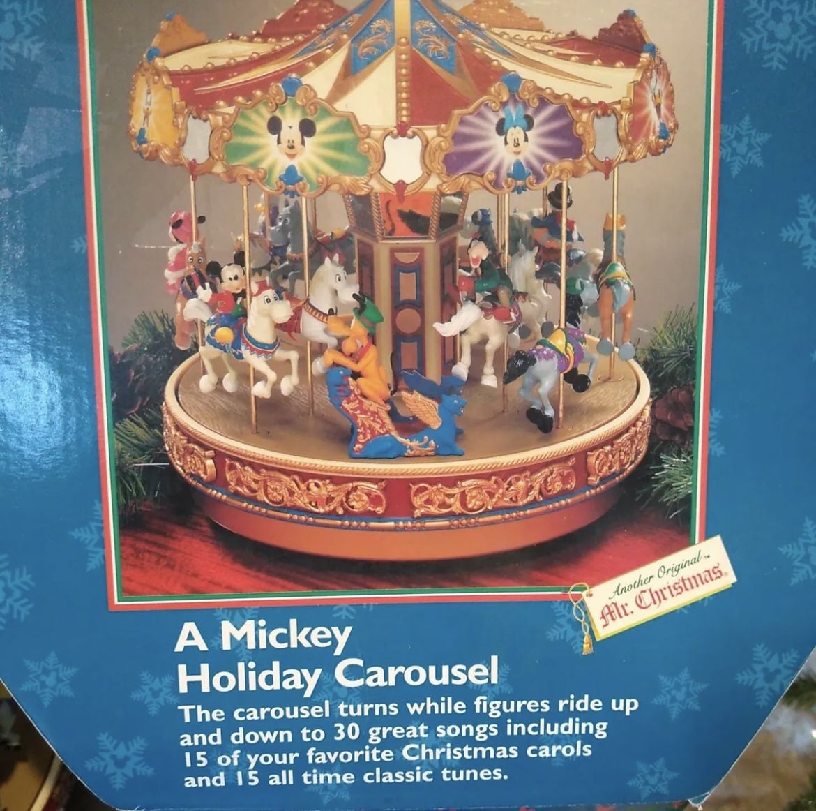 Mr. Christmas A Mickey Holiday Carousel Disney Musical Mr. Christmas A Mickey Holiday Carousel Disney Musical
