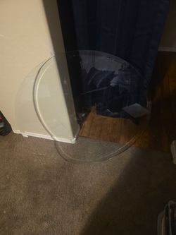 36in Beveled Glass Top
