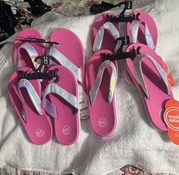 Sandalias  12/13,5/6,1/2 Y 3/4 Color Rosa 