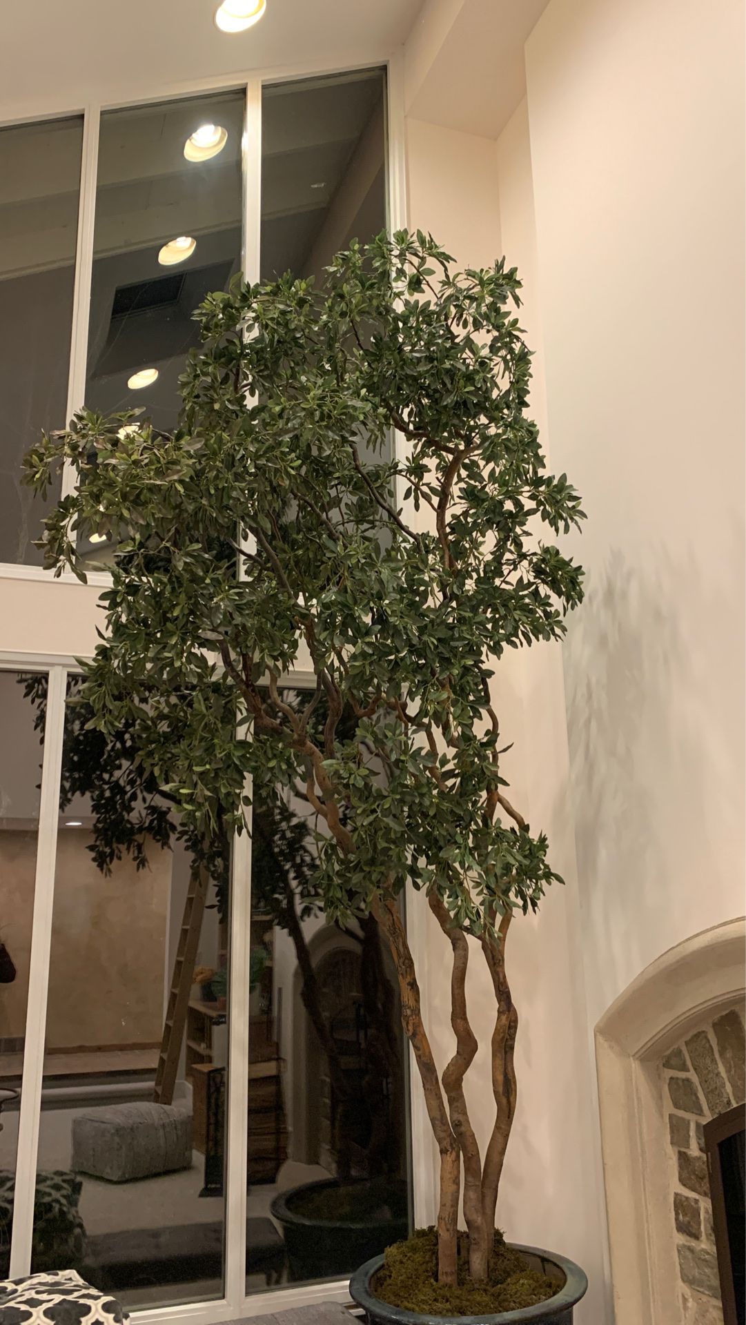 14’ foot tall fake tree