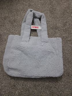 Large Grey Purse