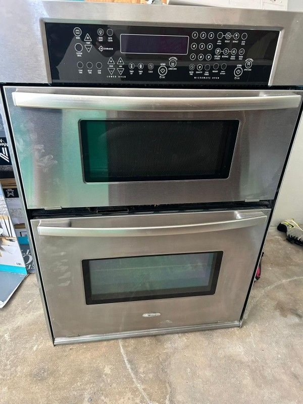Whirlpool 30” Microwave Oven Combo