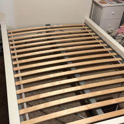 Full Size White Bed Frame Pick Up Forest Grove 