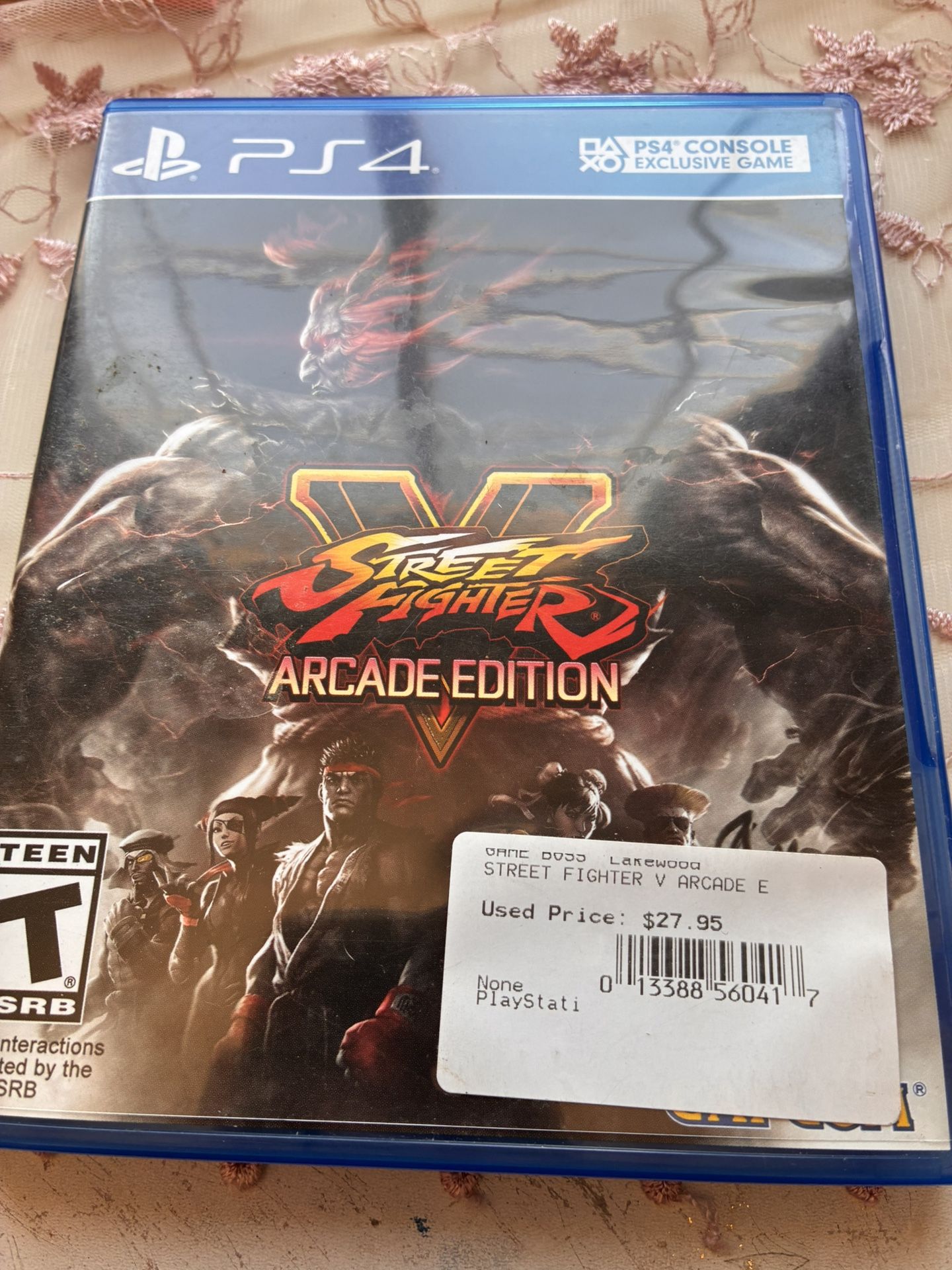 Street Fighter PS4