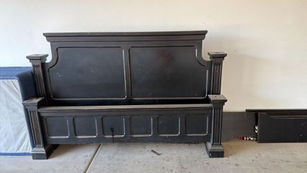 King size bed frame